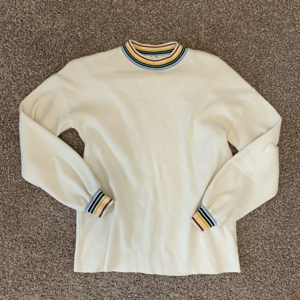 Color Detail Sweater Roolee